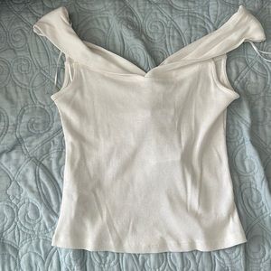 NWT Mango white top